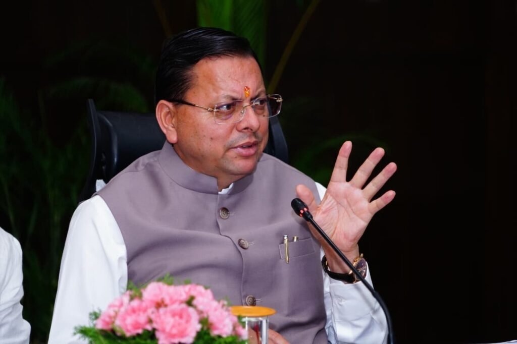 नैनीताल–ऊधमसिंहनगर की योजनाओं की समीक्षा, मुख्यमंत्री धामी ने दिए सख्त निर्देश